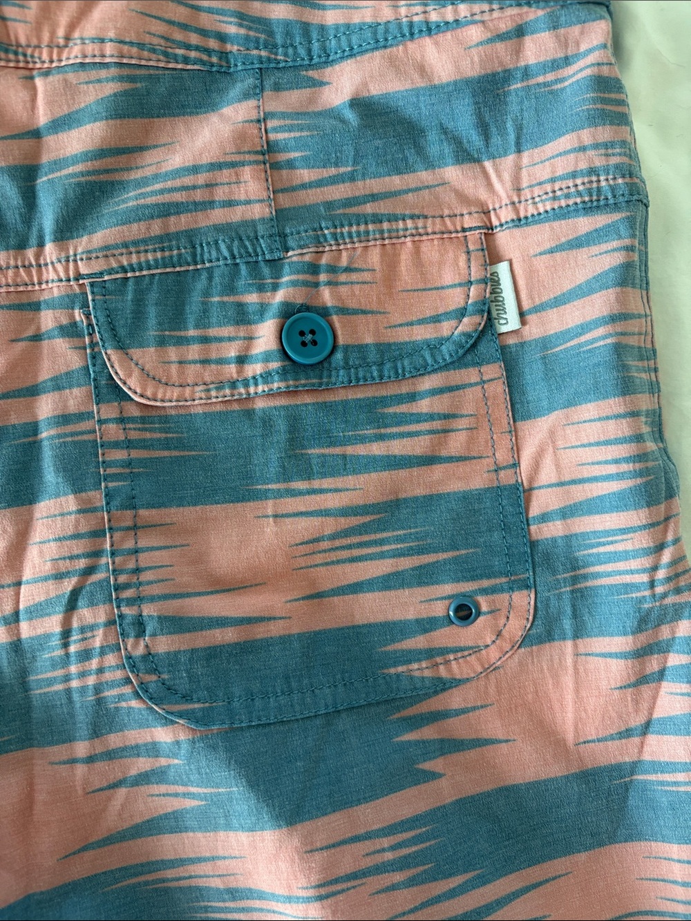 Chubbies Aztec Print 6” Swim Board Trunks Waist 35” - Picture 3 of 4